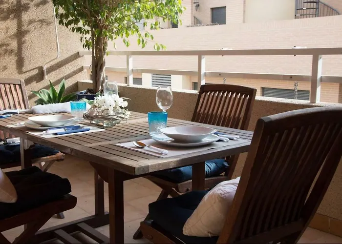 公寓 Lovely Penhouse In With Parking 阿利坎特